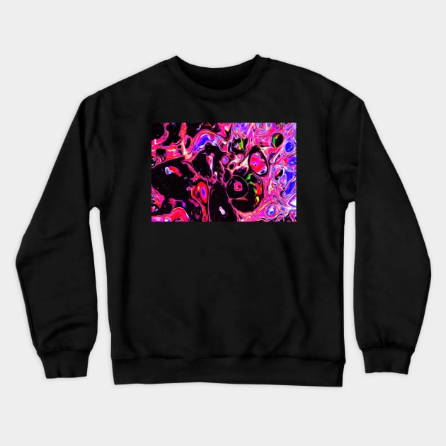 Colorful Psychedelic Pattern #2 Crewneck Sweatshirt by AbundanceSeed